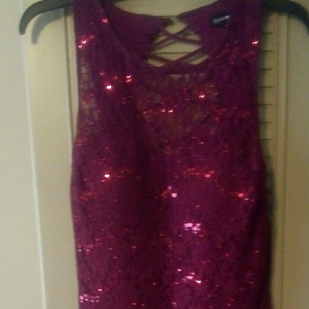 Sequin Hearts Homecoming Dress